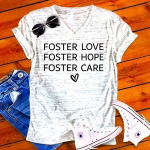 Foster Love Foster Hope Foster Care T-shirt